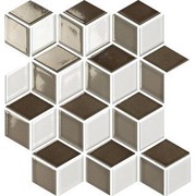 3d Diamond Shaped Mosaic Tiles 3d Diamond Shaped Mosaic Tiles