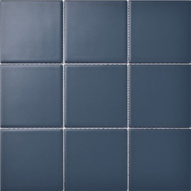 Mosaico de cerámica esmaltada